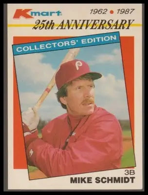 1987 Topps Kmart 25th Anvy Baseball’s Stars of the Decades #31 Mike Schmidt