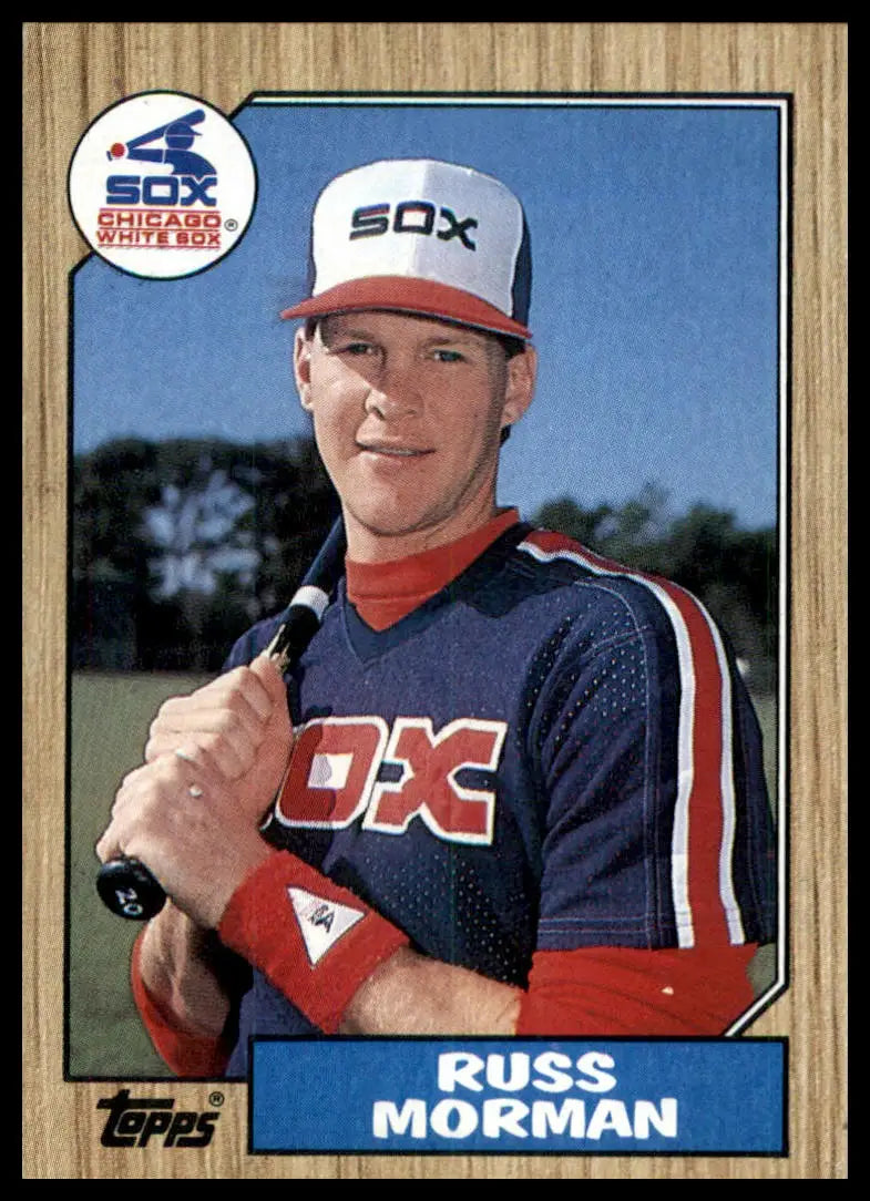 1987 Topps Russ Morman RC 233 Chicago White Sox NM - Baseball Card Single