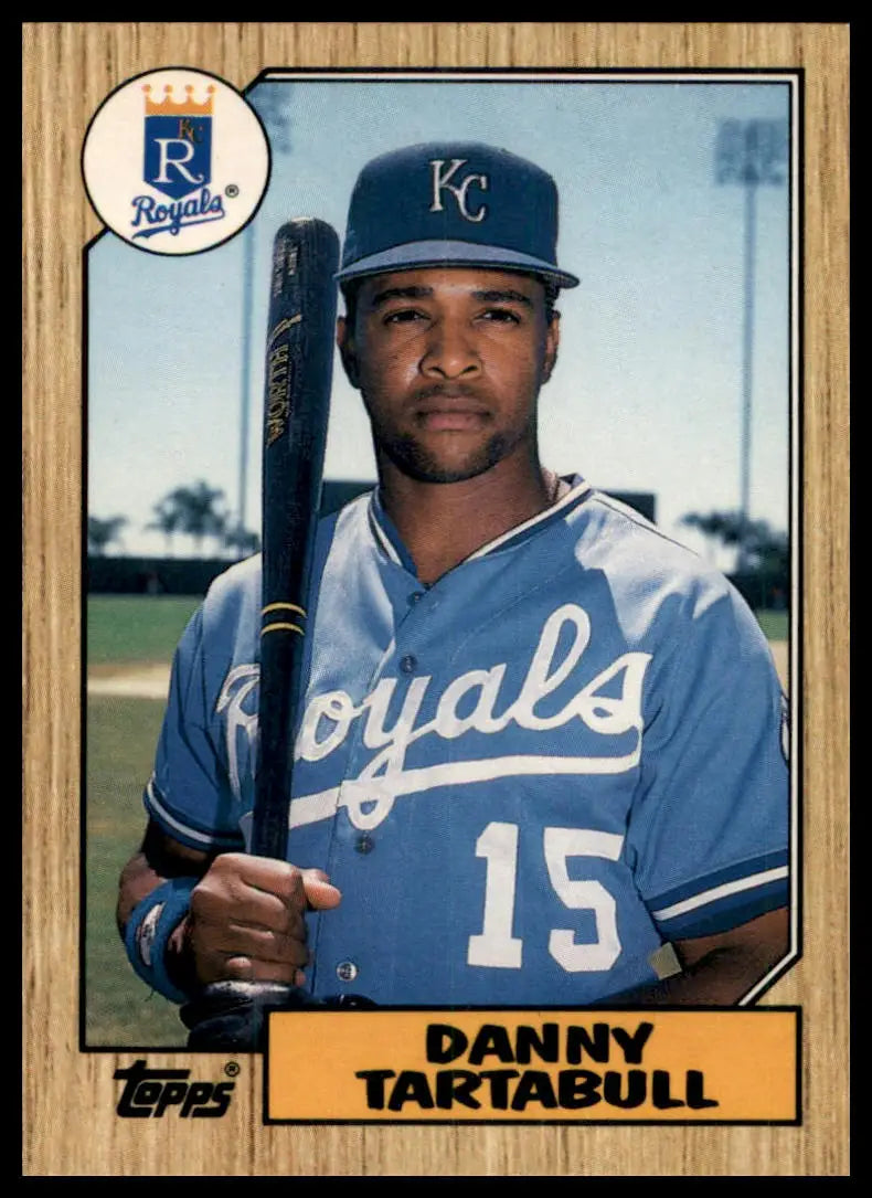 1987 Topps Traded Danny Tartabull 120T Kansas City Royals NM - Baseball Card Single