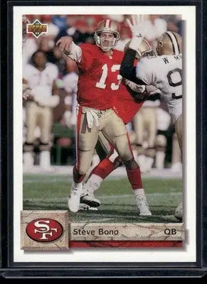 1987 Upper Deck Steve Bono #148 Football - Football Card Single