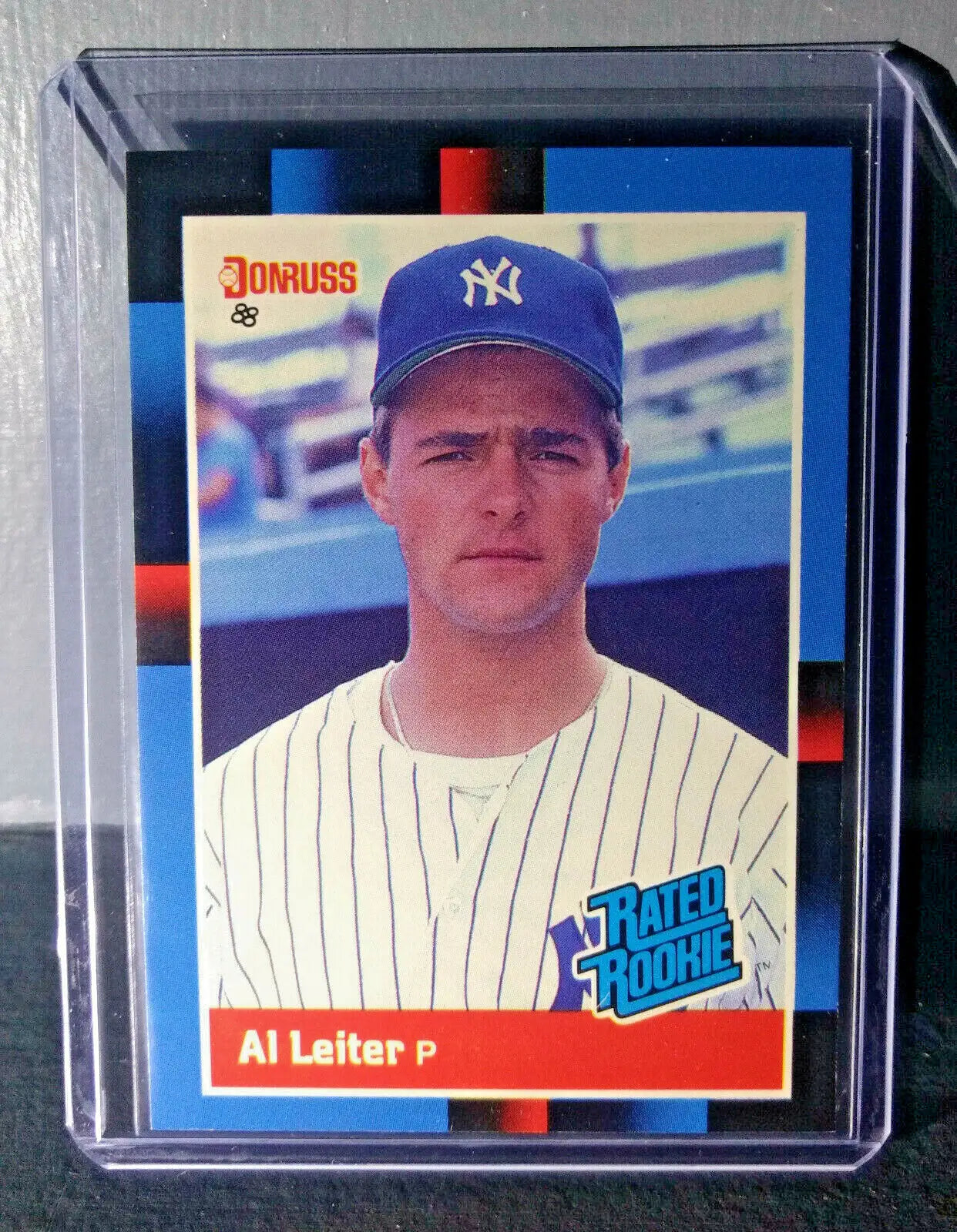 1988 Al Leiter Donruss Rated Rookie #43 Baseball Card - Baseball Card Single