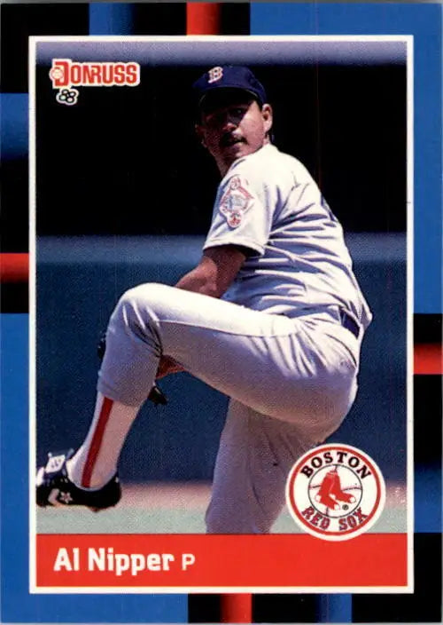 1988 Al Nipper Donruss Baseball Card #523 - Baseball Card Single