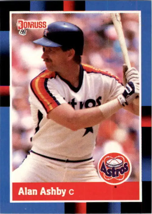 1988 Alan Ashby Donruss Baseball Card #163 - Baseball Card Single
