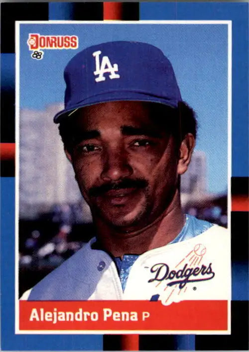 1988 Alejandro Pena Donruss Baseball Card #598 - Baseball Card Single