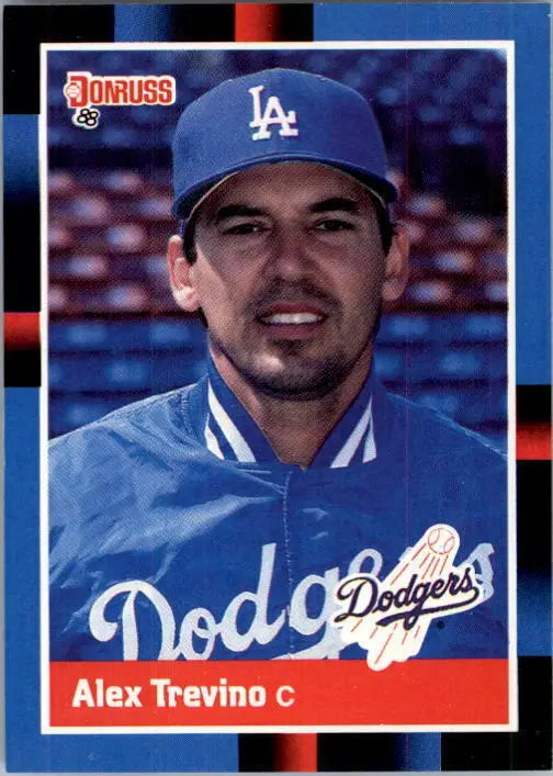 1988 Alex Trevino Donruss Baseball Card #376 - Baseball Card Single