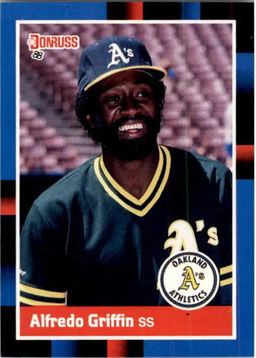 1988 Alfredo Griffin Donruss Baseball Card #226 - Baseball Card Single