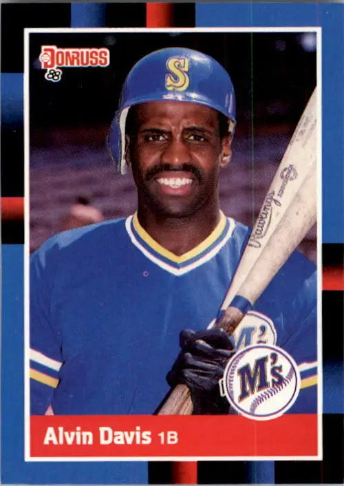 1988 Alvin Davis Donruss Baseball Card #193 - Baseball Card Single