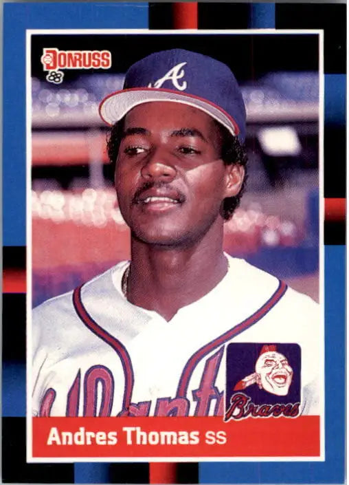 1988 Andres Thomas Donruss Baseball Card #627 - Baseball Card Single