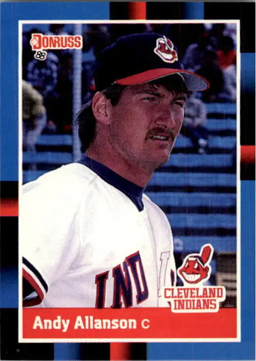 1988 Andy Allanson Donruss Baseball Card #465 - Baseball Card Single