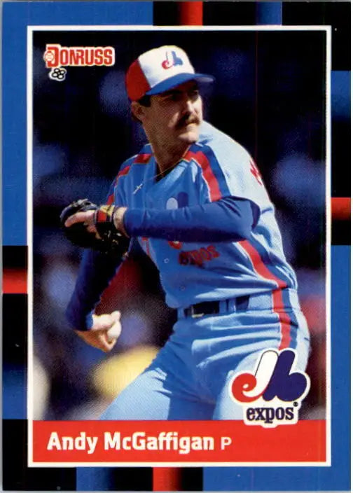 1988 Andy McGaffigan Donruss Baseball Card #380 - Baseball Card Single