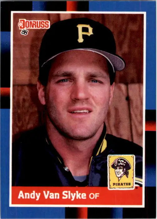 1988 Andy Van Slyke Donruss Baseball Card #291 - Baseball Card Single