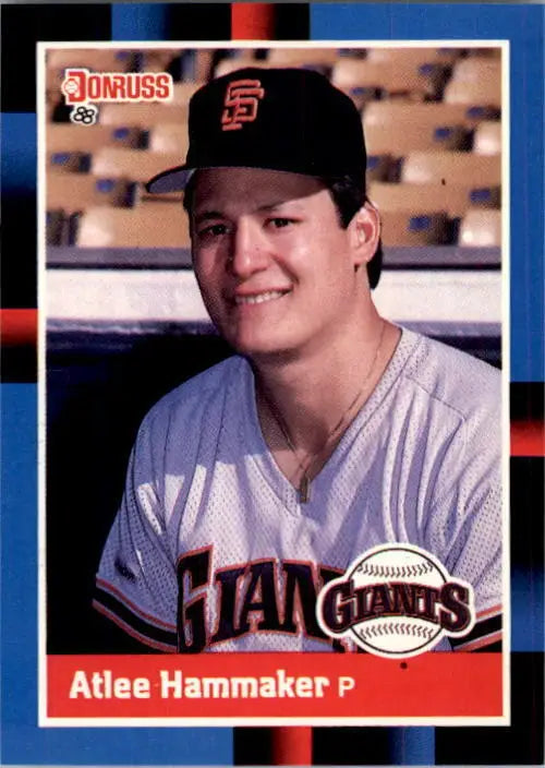 1988 Atlee Hammaker Donruss Baseball Card #450 - Baseball Card Single