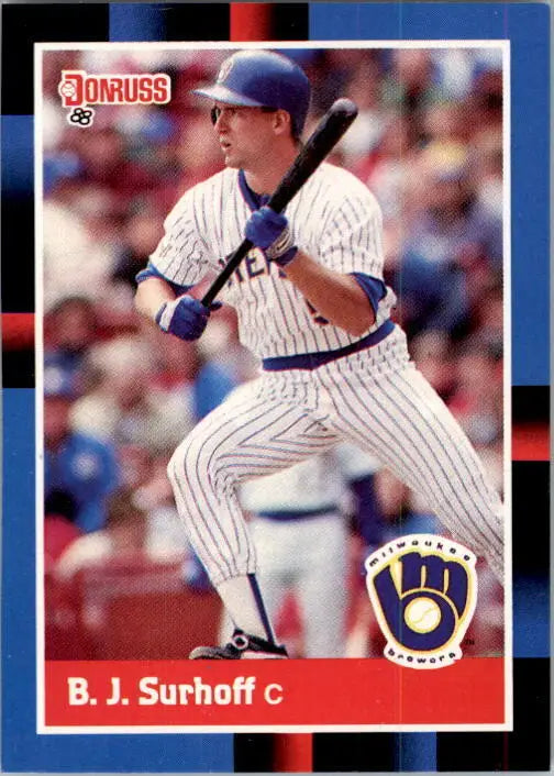 1988 B.J. Surhoff Donruss Baseball Card #172 - Baseball Card Single