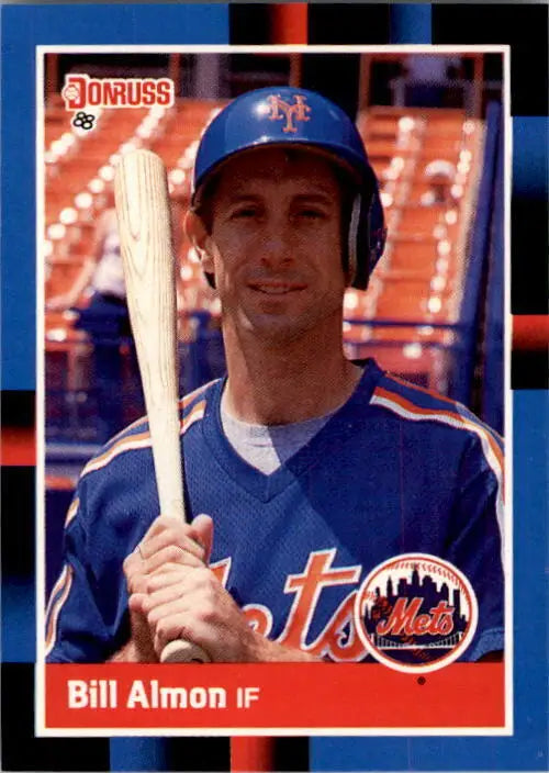 1988 Bill Almon Donruss Baseball Card #487 - Baseball Card Single