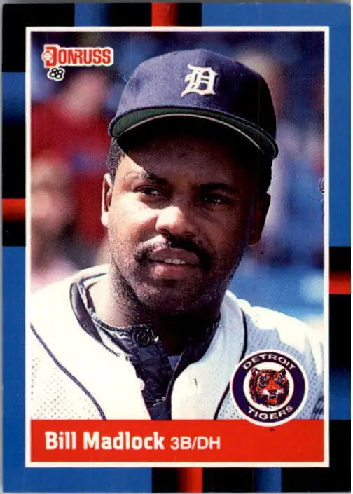 1988 Bill Madlock Donruss Baseball Card #496 - Baseball Card Single