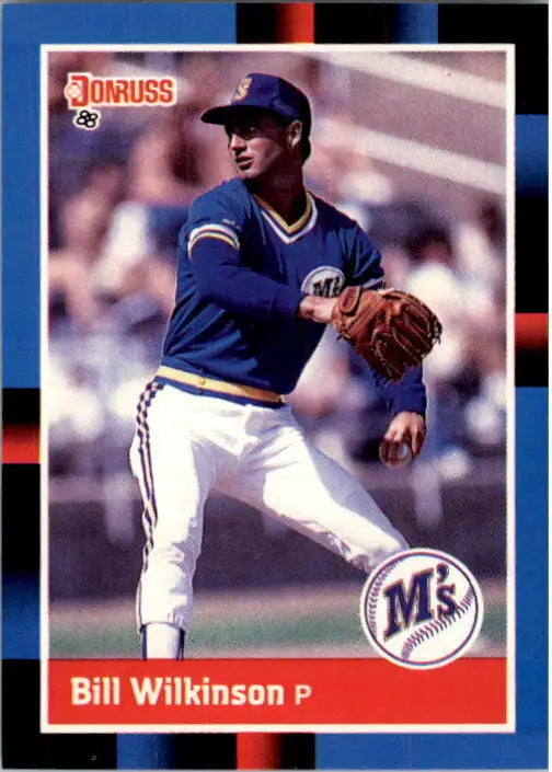 1988 Bill Wilkinson Donruss Baseball Card #568 - Baseball Card Single
