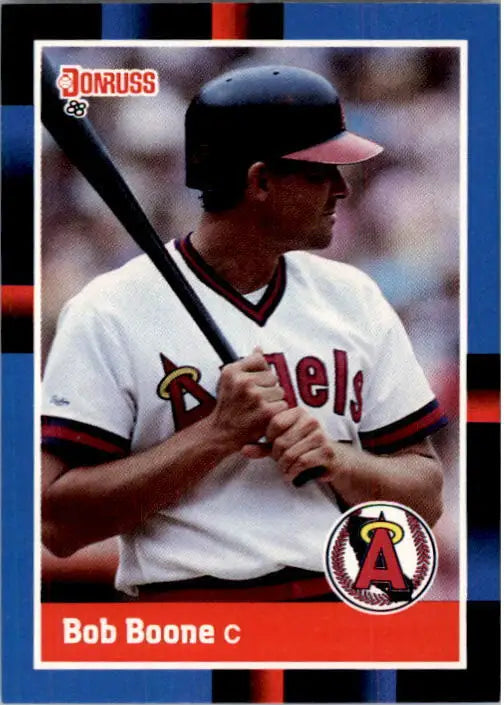 1988 Bob Boone Donruss Baseball Card #305