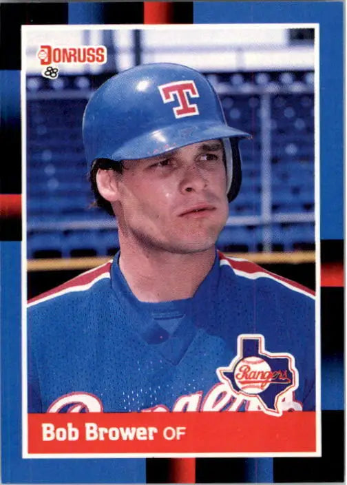 1988 Bob Brower Donruss Baseball Card #346 - Baseball Card Single
