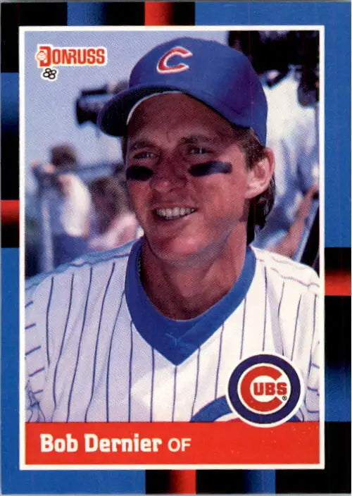 1988 Bob Dernier Donruss Baseball Card #392 - Baseball Card Single