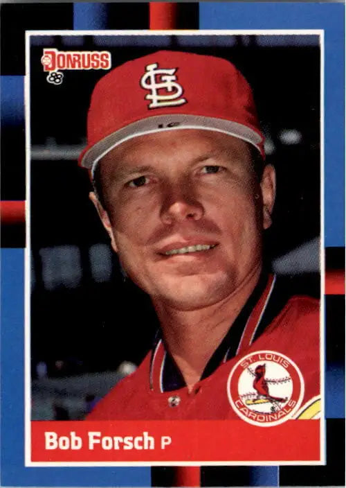 1988 Bob Forsch Donruss Baseball Card #111 - Baseball Card Single