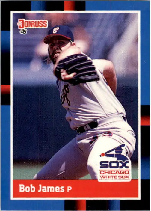 1988 Bob James Donruss Baseball Card #507 - Baseball Card Single