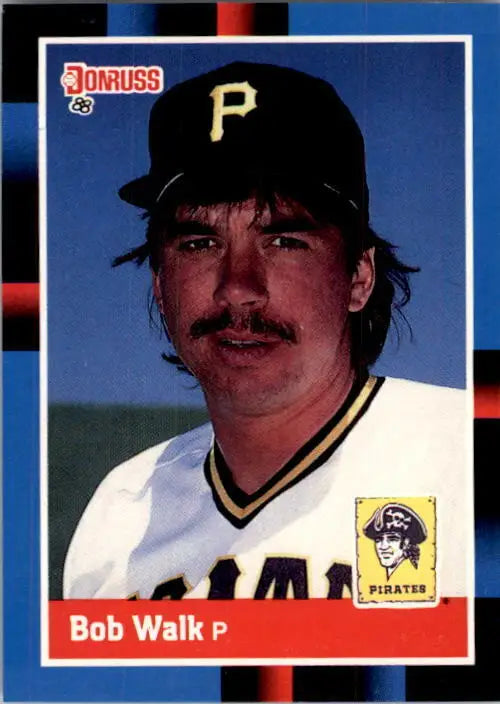 1988 Bob Walk Donruss Baseball Card #514 - Baseball Card Single