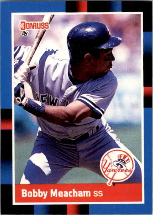 1988 Bobby Meacham Donruss Baseball Card #616 - Baseball Card Single