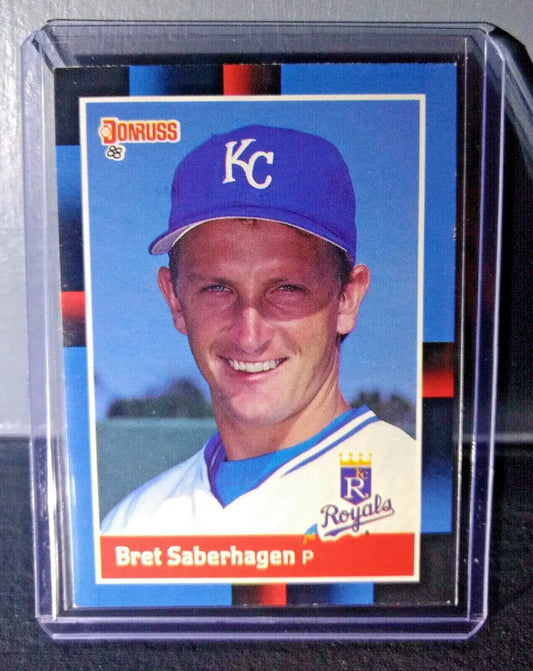 1988 Bret Saberhagen Donruss #96 Baseball Card - Baseball Card Single