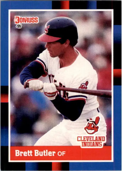 1988 Brett Butler Donruss Baseball Card #279