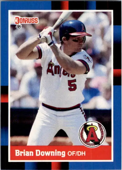 1988 Brian Downing Donruss Baseball Card #258 - Baseball Card Single