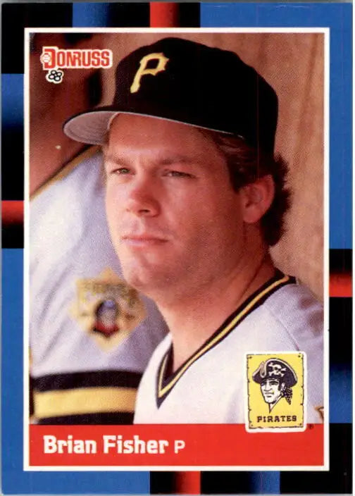 1988 Brian Fisher Donruss Baseball Card #415 - Baseball Card Single