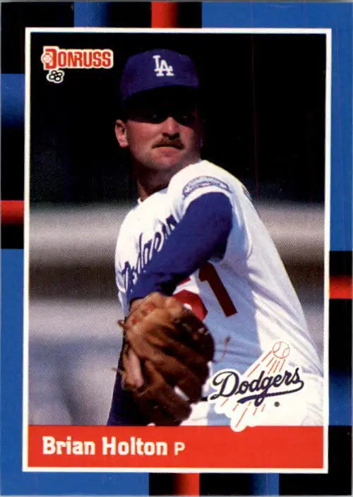 1988 Brian Holton Donruss Baseball Card #402 - Baseball Card Single