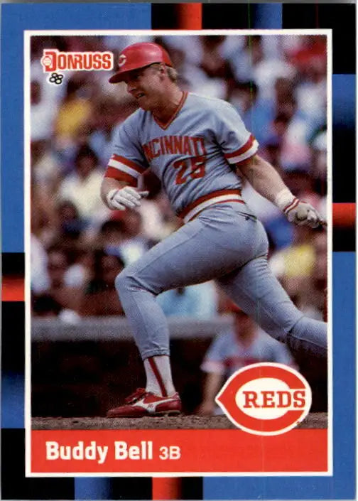 1988 Buddy Bell Donruss Baseball Card #206