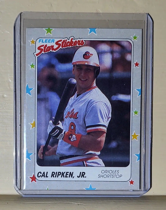 1988 Cal Ripken Jr Fleer Star Stickers #3 MLB Baseball Card Baltimore Orioles - Baseball Card Single