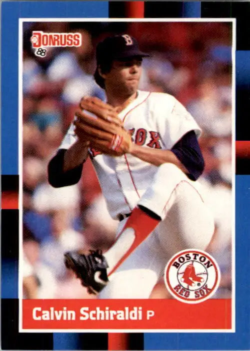 1988 Calvin Schiraldi Donruss Baseball Card #375 - Baseball Card Single