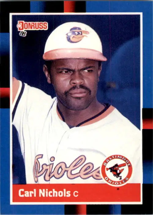 1988 Carl Nichols Donruss Baseball Card #477 - Baseball Card Single