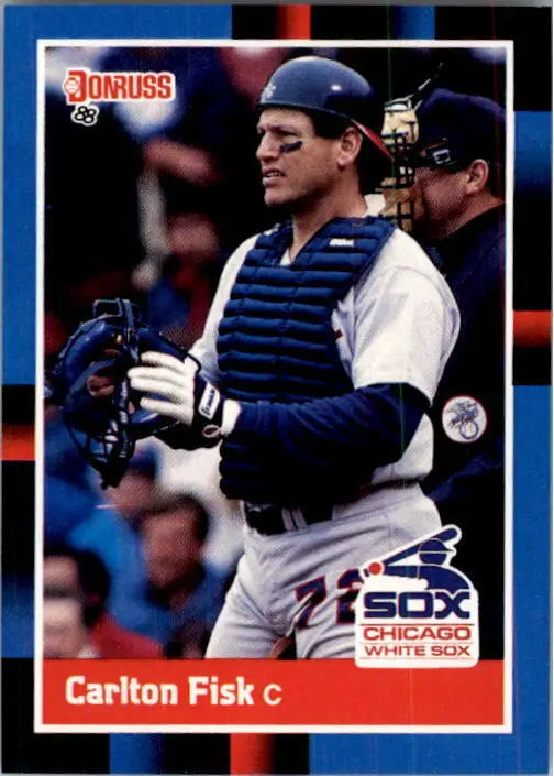 1988 Carlton Fisk Donruss Baseball Card #260 - Baseball Card Single