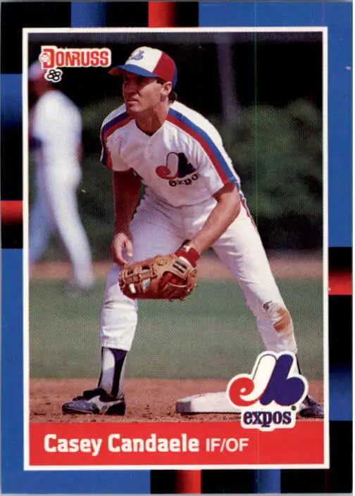 1988 Casey Candaele Donruss Baseball Card #179