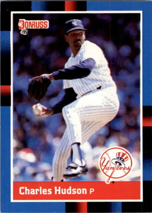 1988 Charles Hudson Donruss Baseball Card #374 - Baseball Card Single
