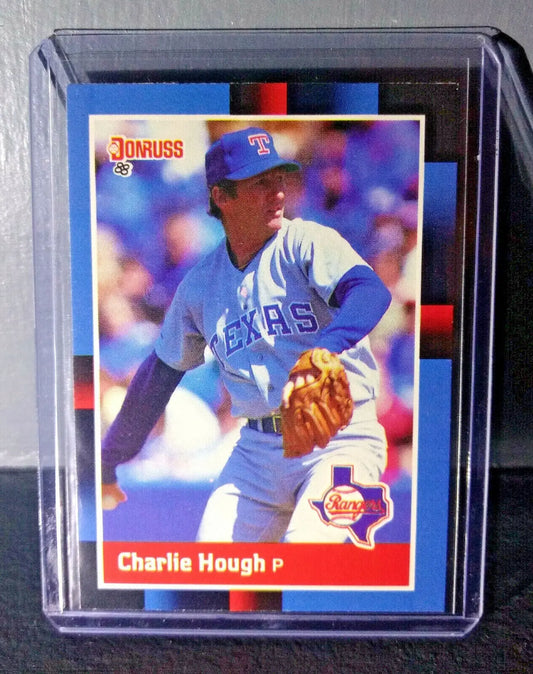 1988 Charlie Hough Donruss #99 Baseball Card - Baseball Card Single