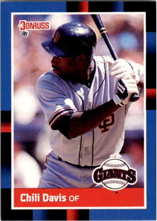 1988 Chili Davis Donruss Baseball Card #313 - Baseball Card Single