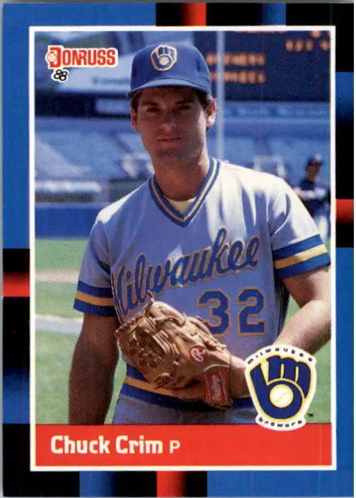 1988 Chuck Crim Donruss Baseball Card #355 - Baseball Card Single
