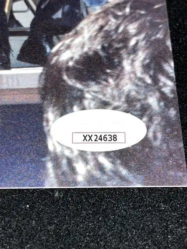 1988 Cooperstown HOF Stage PHOTO Willie Stargell Giamatti Buck Leonard JSA Auto