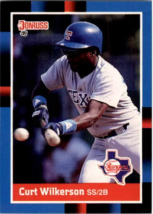 1988 Curtis Wilkerson Donruss Baseball Card #592 - Baseball Card Single