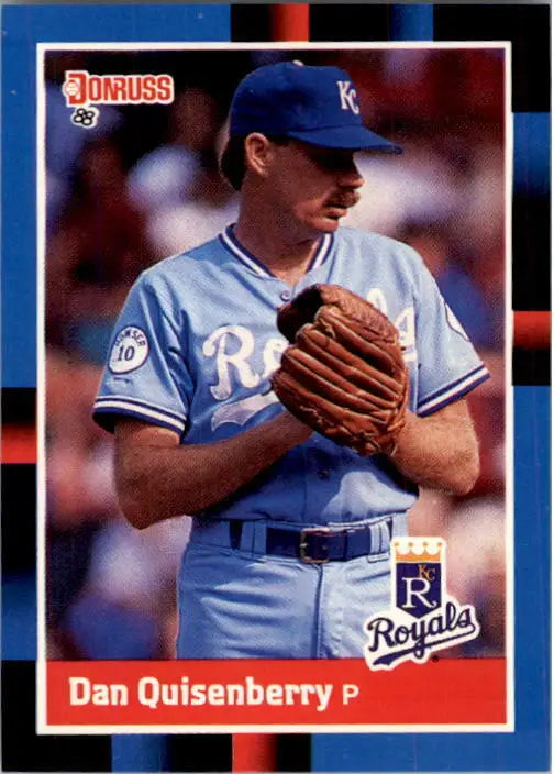 1988 Dan Quisenberry Donruss Baseball Card #471 - Baseball Card Single
