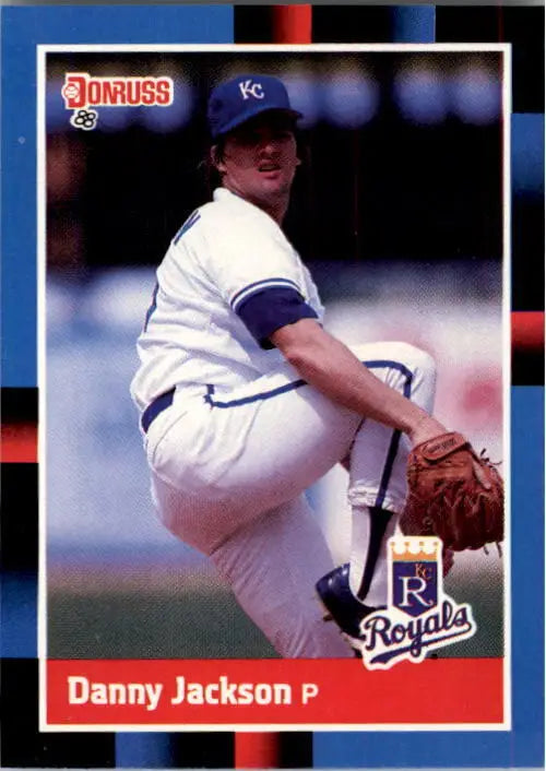1988 Danny Jackson Donruss Baseball Card #132