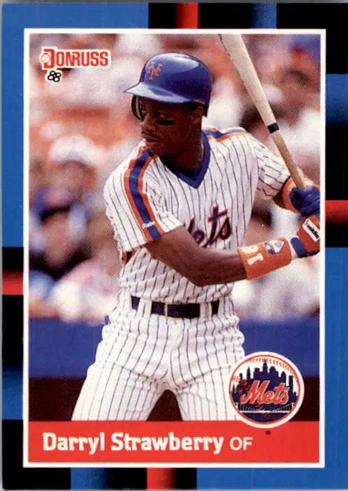 1988 Darryl Strawberry Donruss Baseball Card #439 - Baseball Card Single
