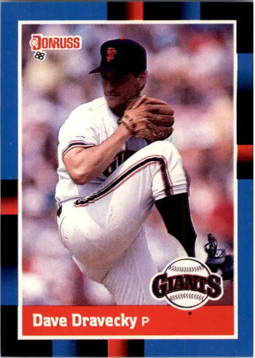 1988 Dave Dravecky Donruss Baseball Card #485 - Baseball Card Single