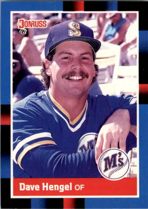 1988 Dave Hengel Donruss Baseball Card #629 - Baseball Card Single