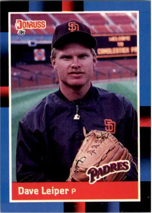 1988 Dave Leiper Donruss Baseball Card #557 - Baseball Card Single